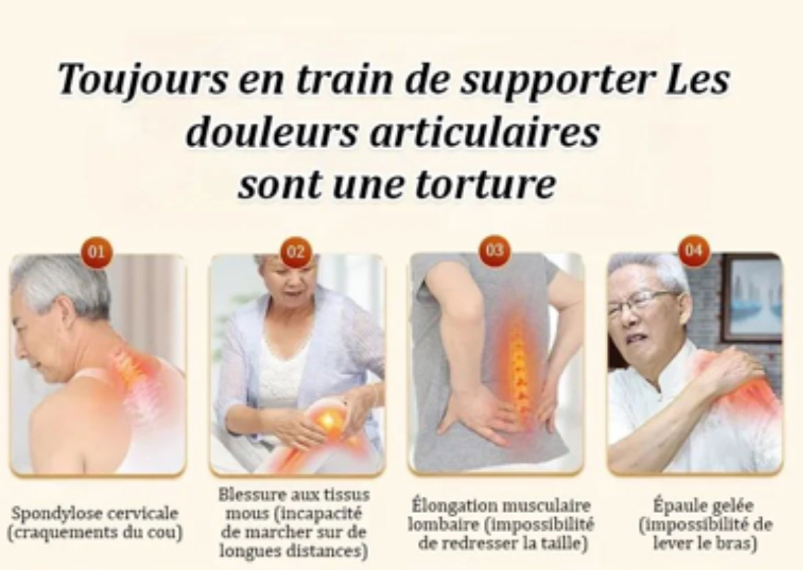Venin d’abeilles ™️Crème de Traitement de l’Arthrite, de l’Arthrose et des Douleurs Articulaires !