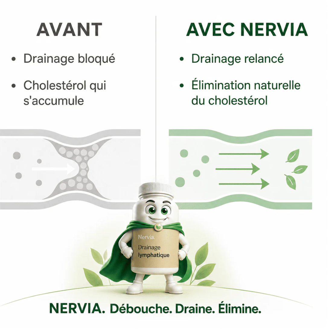 Gélules de Drainage Lymphatique · Transformation totale en 60 jours