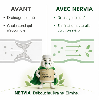 Gélules de Drainage Lymphatique · Transformation totale en 60 jours