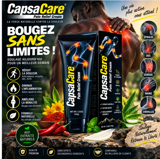 CapsaCare – La solution naturelle contre la neuropathie et les douleurs nerveuses