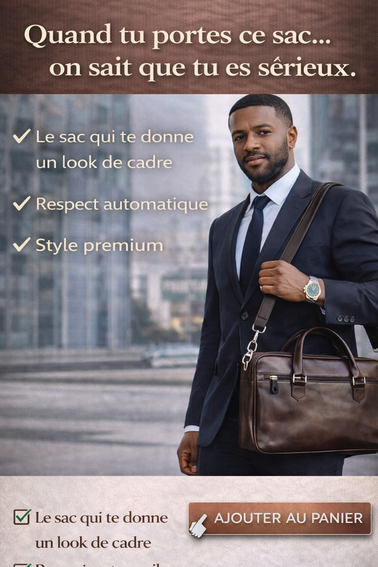 Sac Business Premium Homme – Élégant & Pratique
