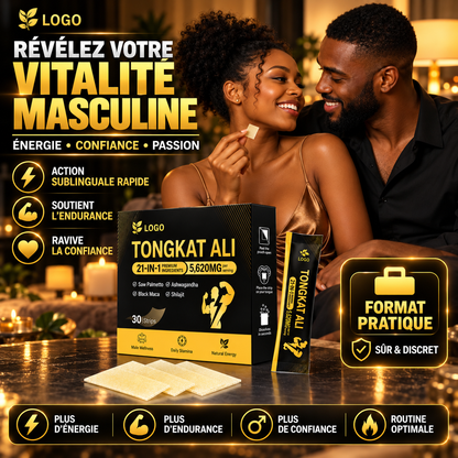 Bandes de Tongkat Ali 21 en 1 Soutien rapide des performances masculines